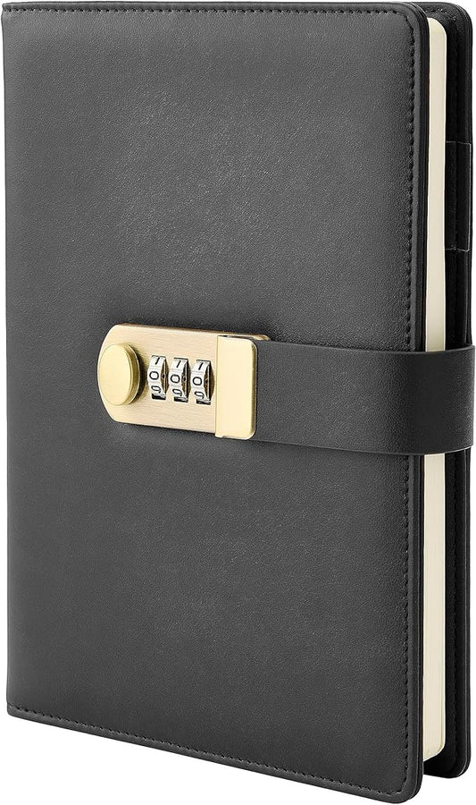 The Ultimate Office Journal: Gallaway Leather Diary with Lock