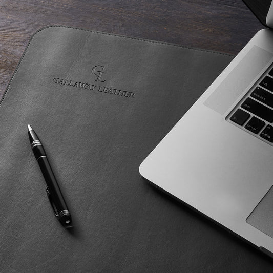 Black Desk Mat - Protect Your Desk