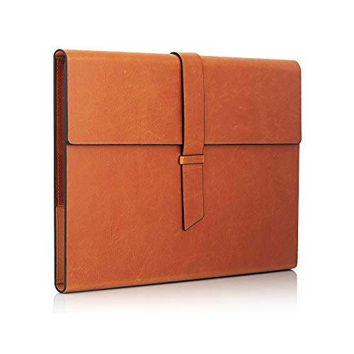 Gallaway Leather Padfolio Portfolio Folder – Slim Portfolio Notebook & Business Card Holder for 8.5x11 In. Note Pads, Legal Pads – Refillable Business Organizer, 12.25x10.5 In