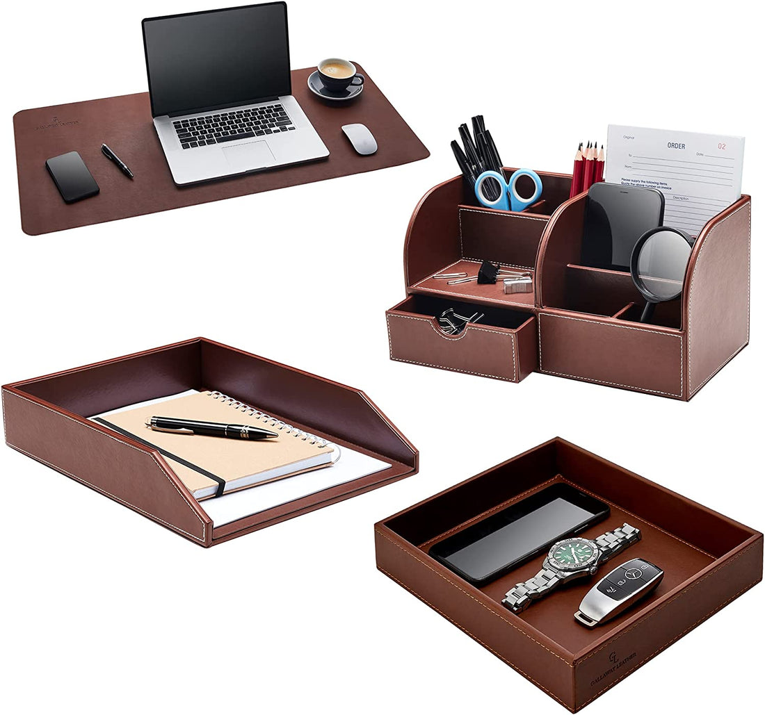 Gallaway Leather - Complete Home Office Set- Save $14.97 or 14%