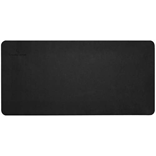 Gallaway Leather Desk Mat Mouse Pad - PU Leather Computer Desk Mat, Large Mouse Pad for Desk with Non-Slip Felt Base, Gift-Ready Elegant Computer Mat for Desk with Gift Box