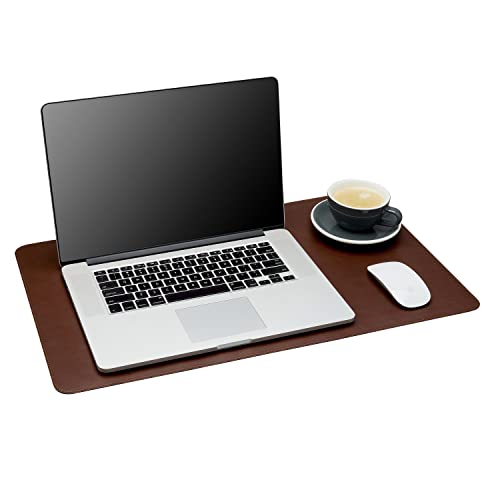 Gallaway Leather Desk Mat Mouse Pad - PU Leather Computer Desk Mat, La